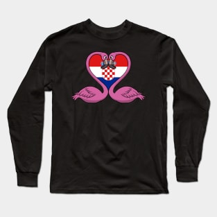 Flamingo Croatia Long Sleeve T-Shirt